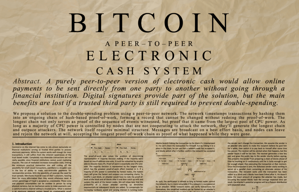 Whitepaper Crypto Bitcoin
