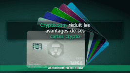 Crypto.com avantages cartes crypto