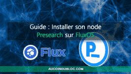 Guide Masternode Presearch FluxOS
