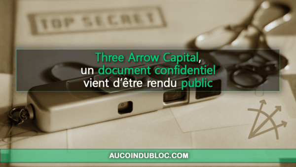 Three Arrow Capital document confidentiel