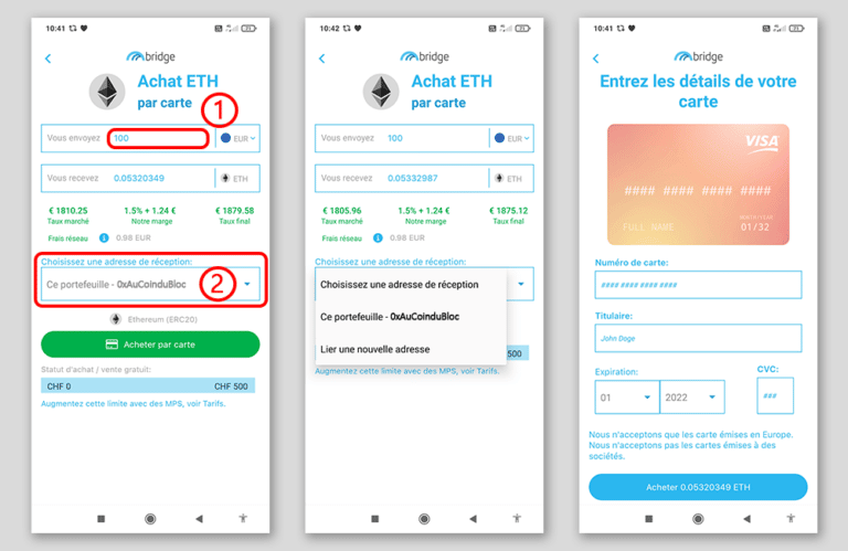 acheter btc sans verification