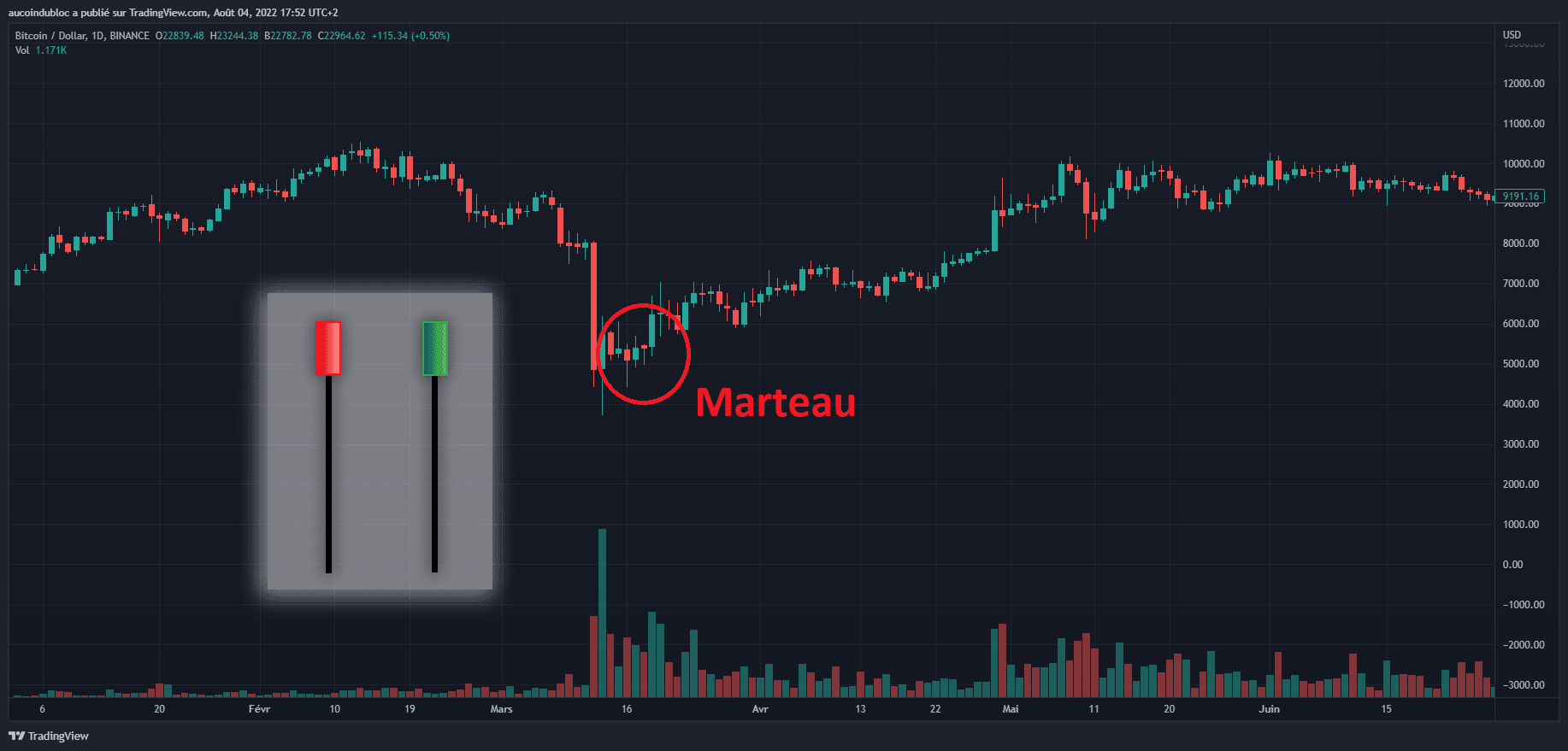 Les chandeliers japonais en trading crypto Au Coin du Bloc