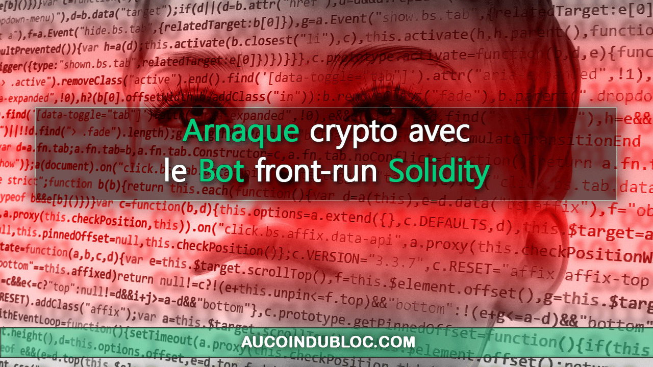 Arnaque crypto bot Solidity