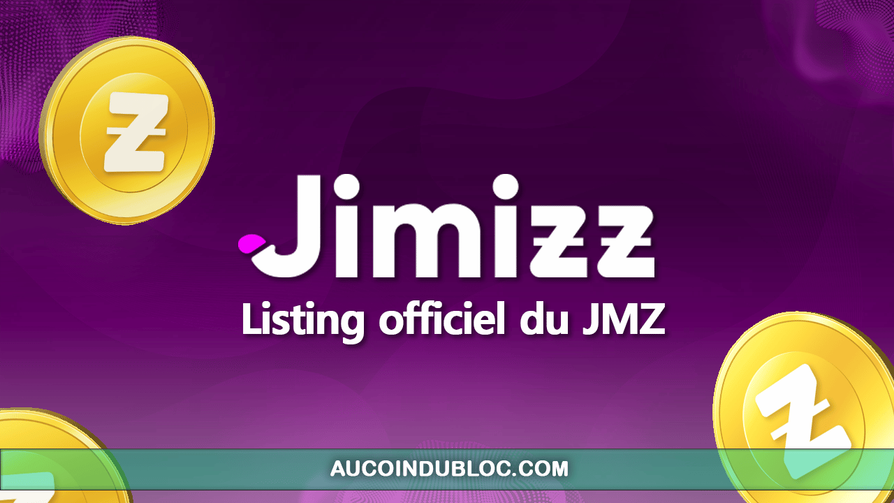 Jimizz JMZ crypto listing