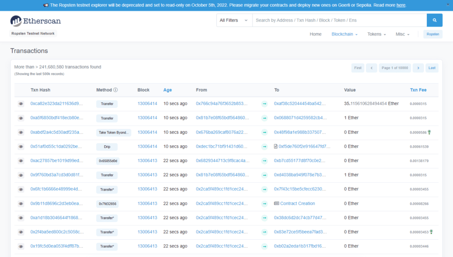 Qu'est ce qu'un réseau de test (testnet) sur la blockchain