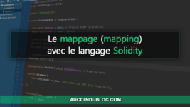 Mapping Solidity Développement