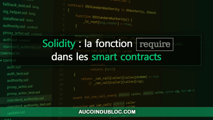 Require Solidity Smart Contracts
