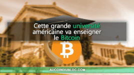 Enseigner Bitcoin université