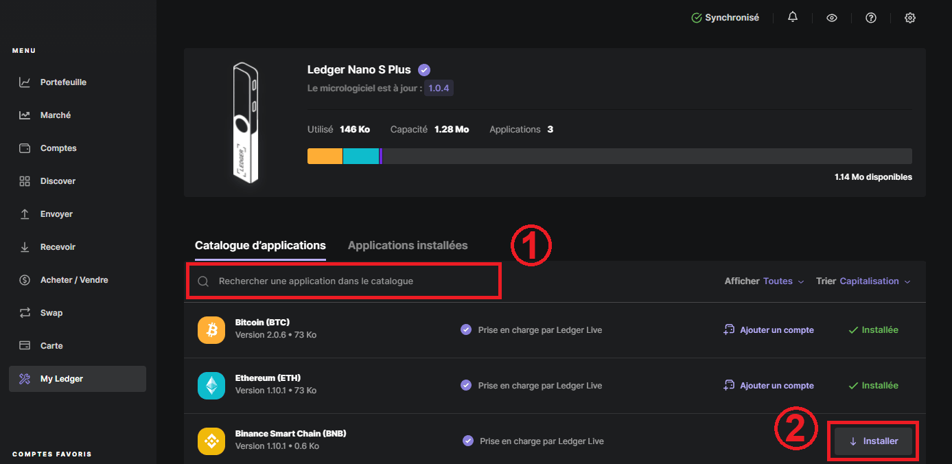 Comment transférer ses cryptos depuis Binance vers un Ledger