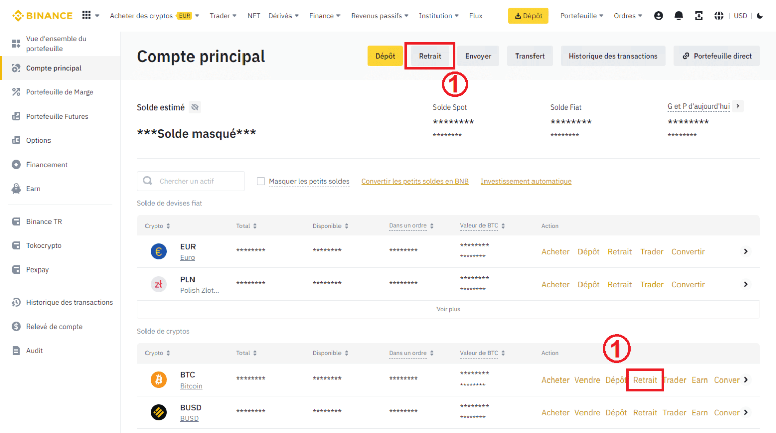 Comment transférer ses cryptos depuis Binance vers un Ledger