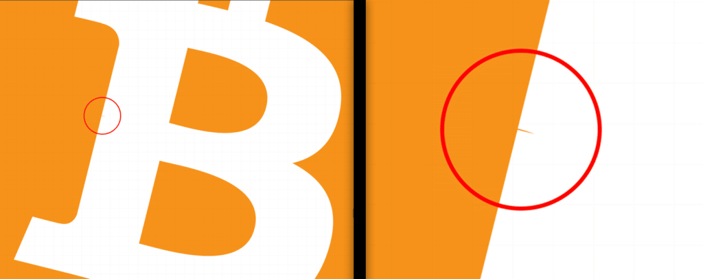 Défaut logo Bitcoin