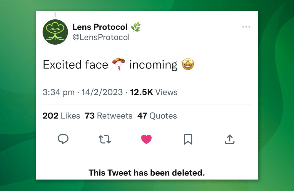 Tweet Lens Protocol