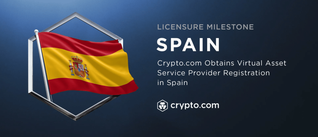 Licence Espagne Crypto.com