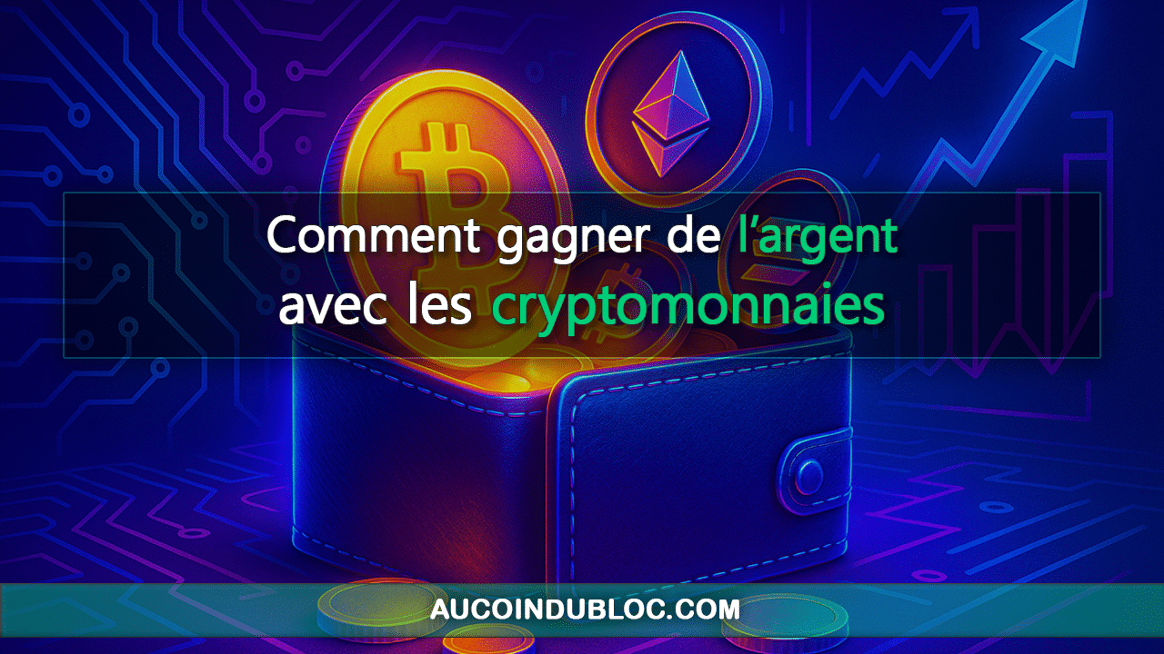 Comment gagner de l'argent avec les crypto