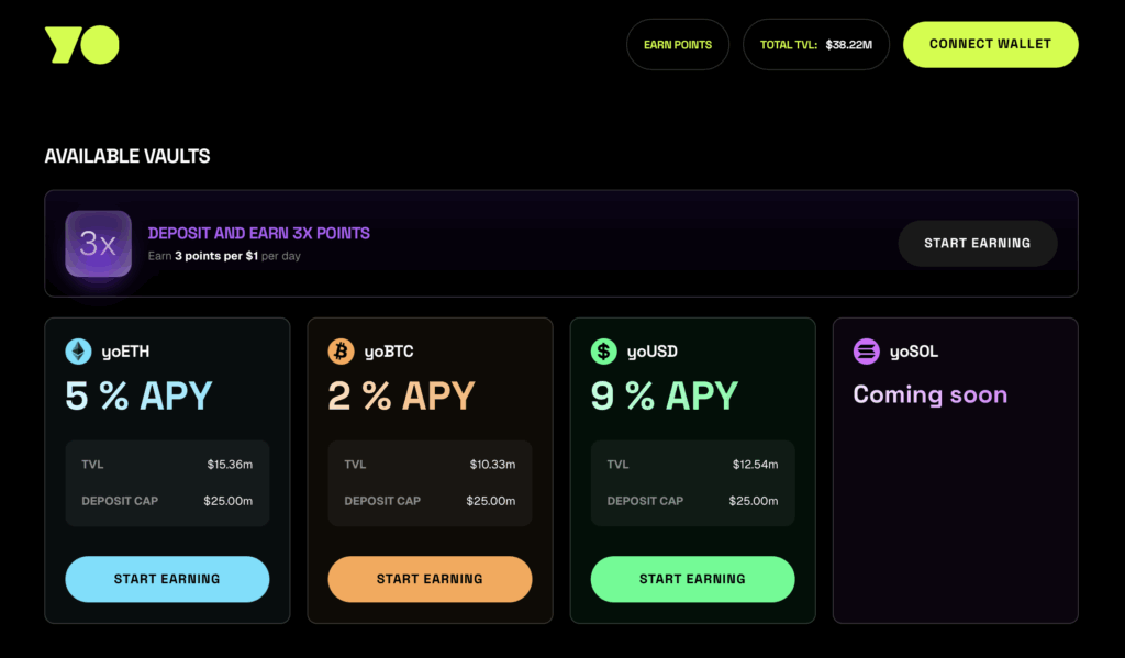 Yield airdrop